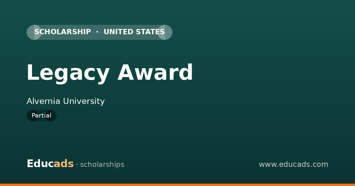 Legacy Award scholarship