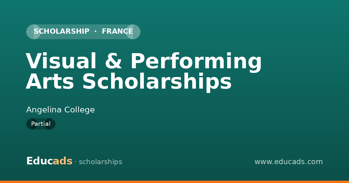 Visual & Performing Arts Scholarships scholarship