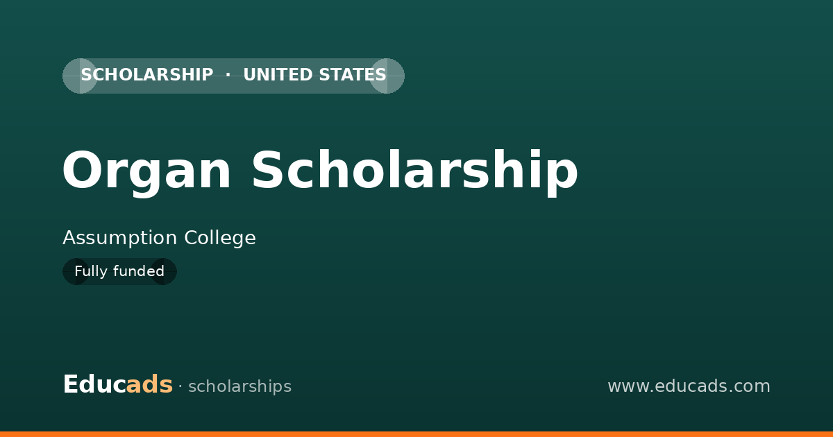 Organ Scholarship scholarship