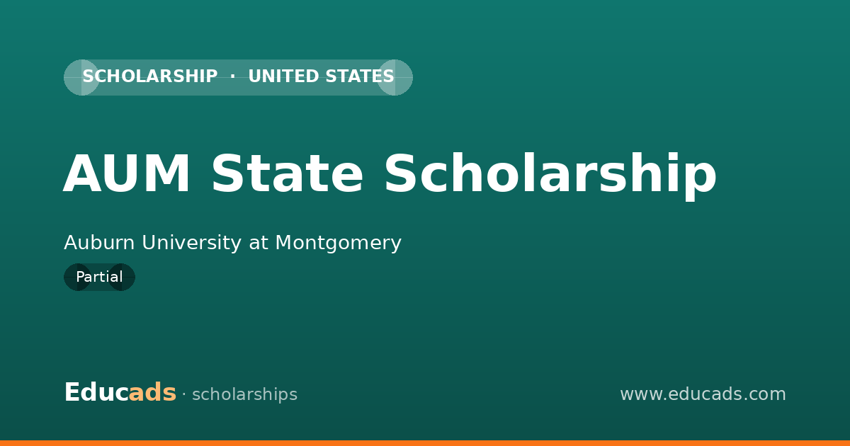 AUM State Scholarship scholarship