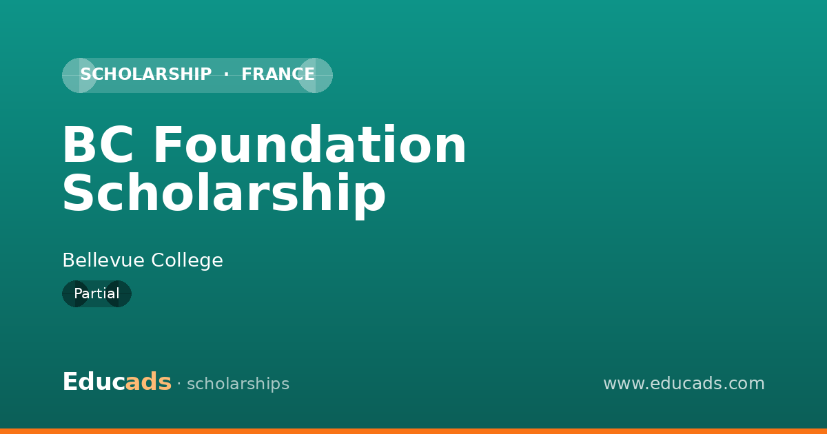 BC Foundation Scholarship scholarship