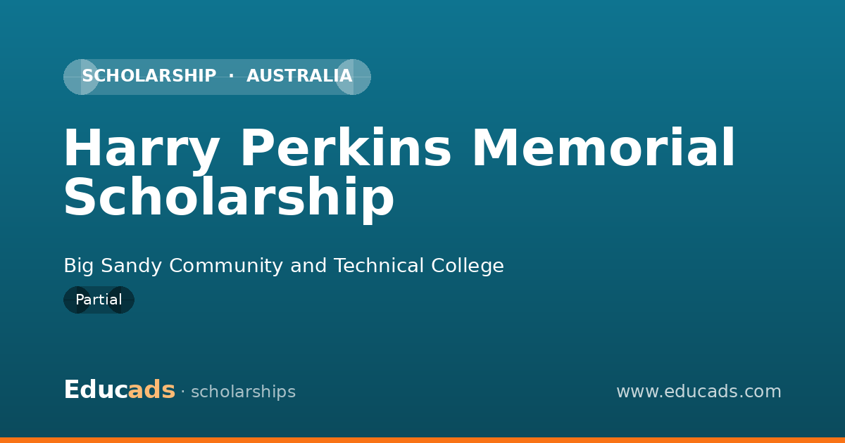 Harry Perkins Memorial Scholarship scholarship