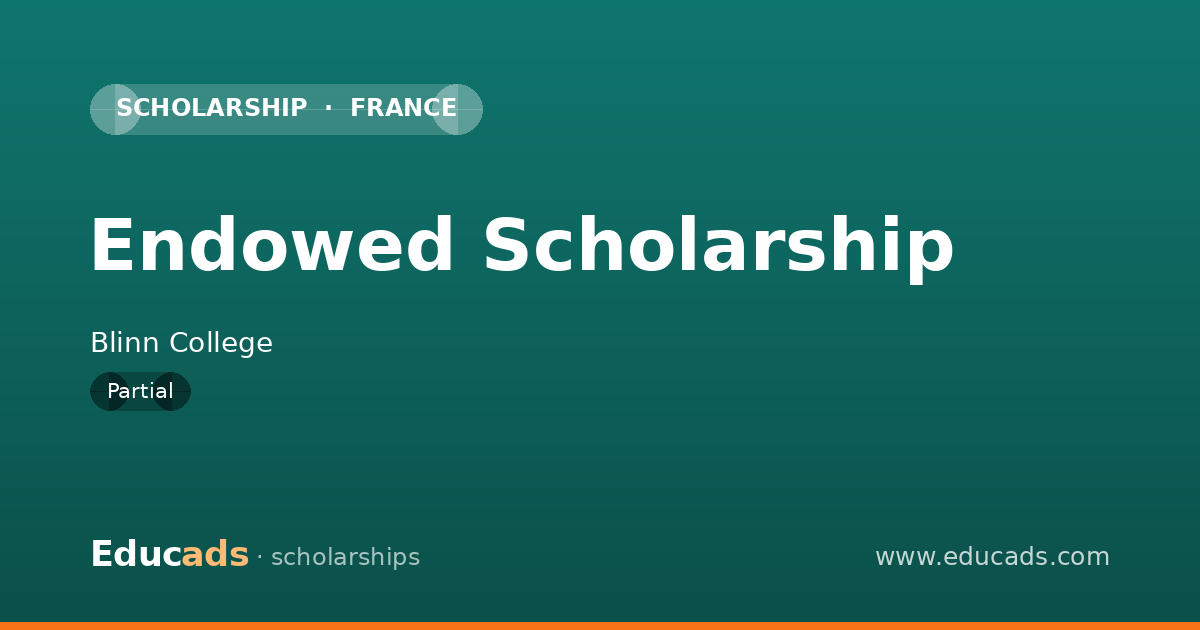 Endowed Scholarship scholarship
