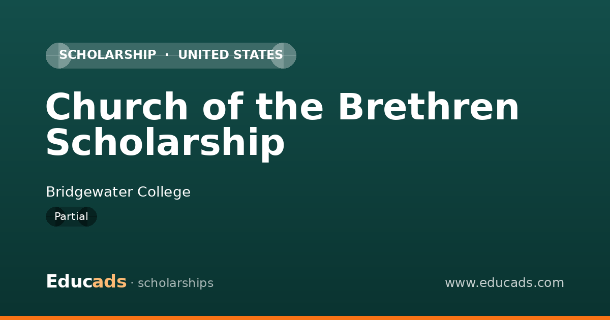 Church of the Brethren Scholarship scholarship