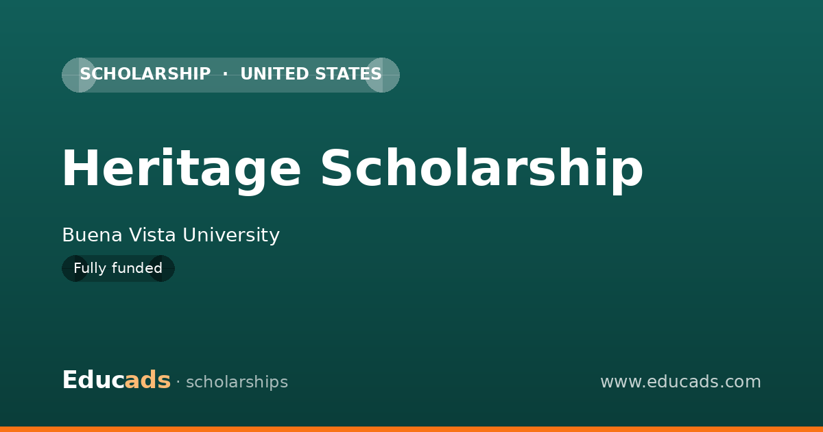 Heritage Scholarship scholarship