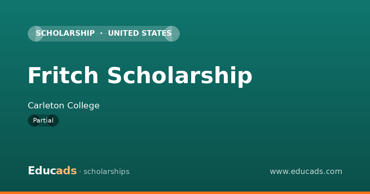 Fritch Scholarship scholarship