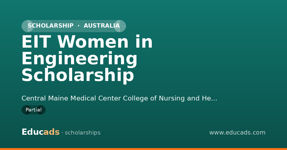 EIT Women in Engineering Scholarship scholarship