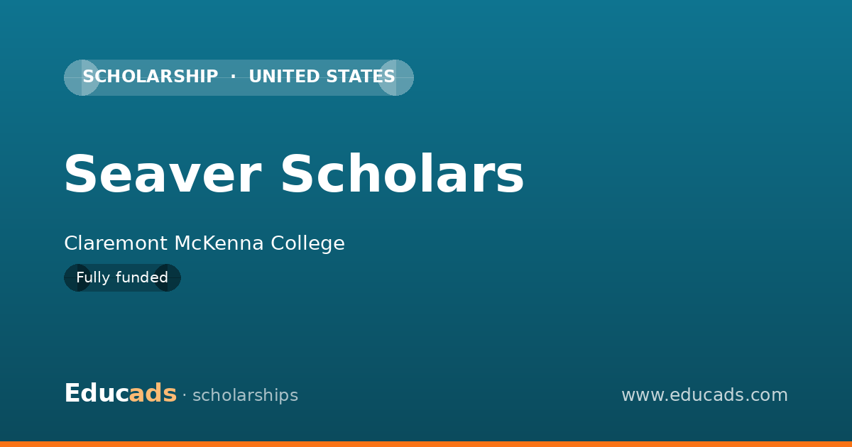 Seaver Scholars scholarship