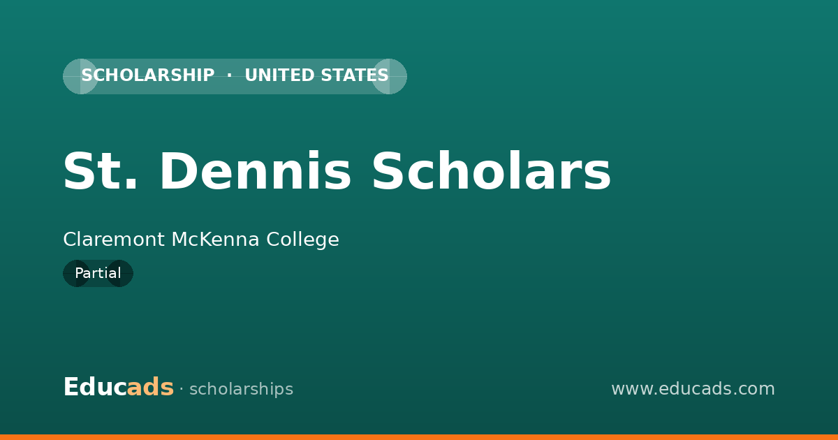 St. Dennis Scholars scholarship