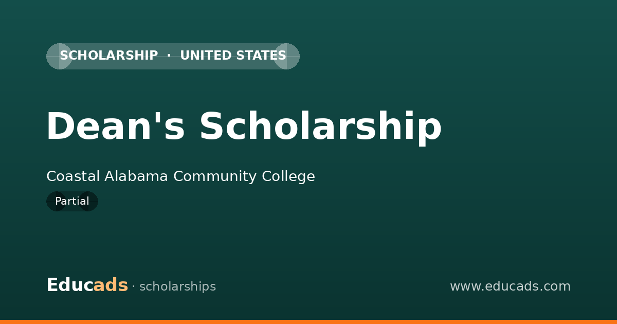 Dean's Scholarship scholarship