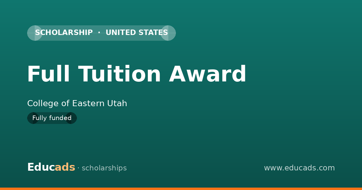 Full Tuition Award scholarship