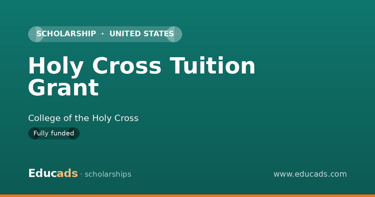 Holy Cross Tuition Grant scholarship