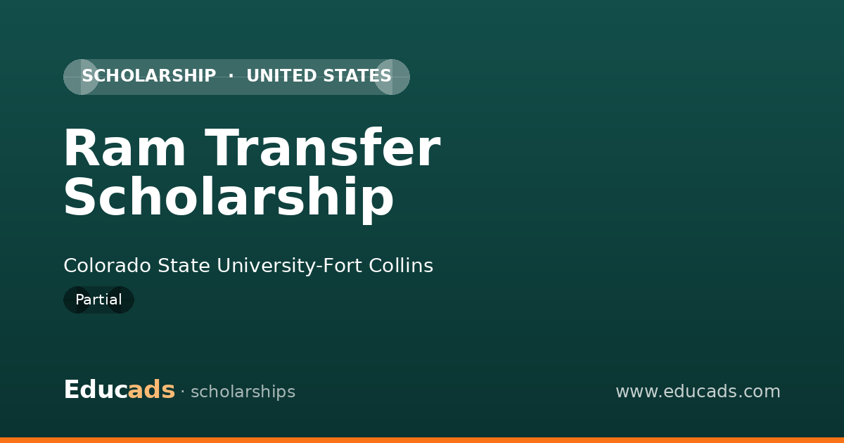 Ram Transfer Scholarship scholarship