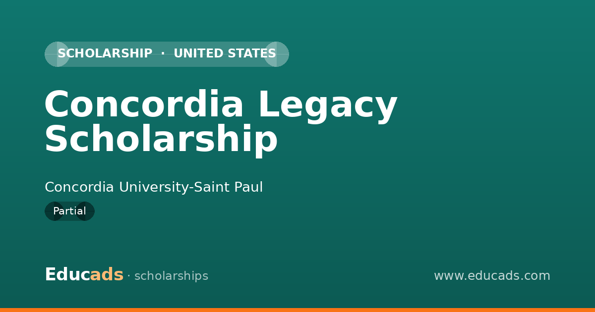 Concordia Legacy Scholarship scholarship