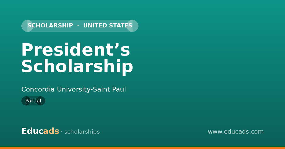 President’s Scholarship scholarship
