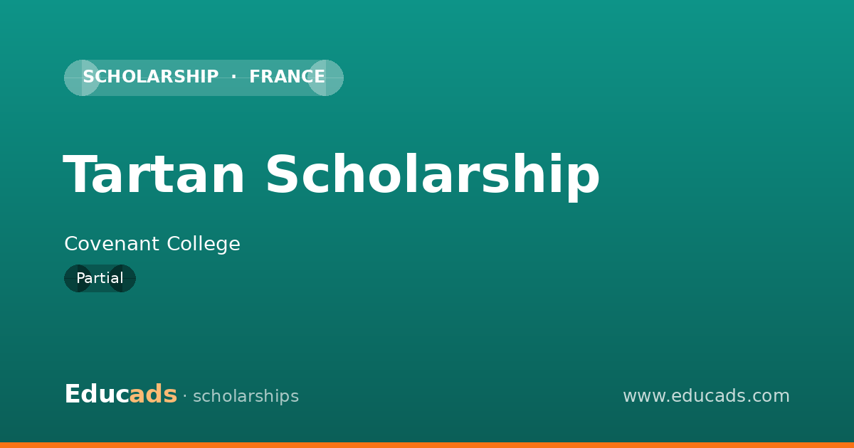 Tartan Scholarship scholarship