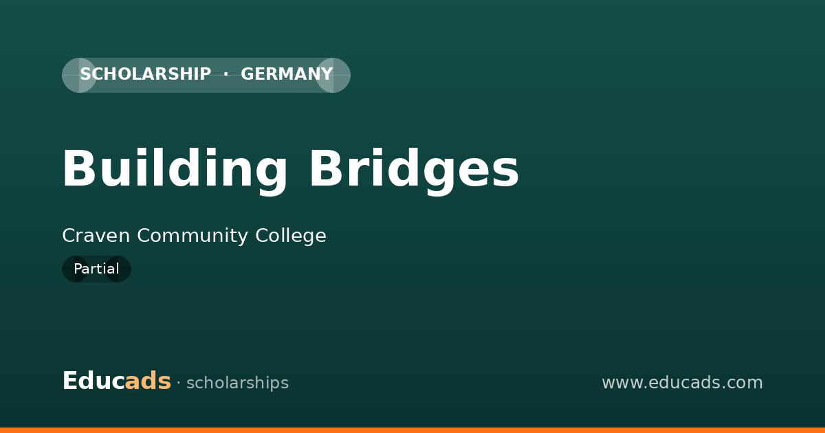 Building Bridges scholarship