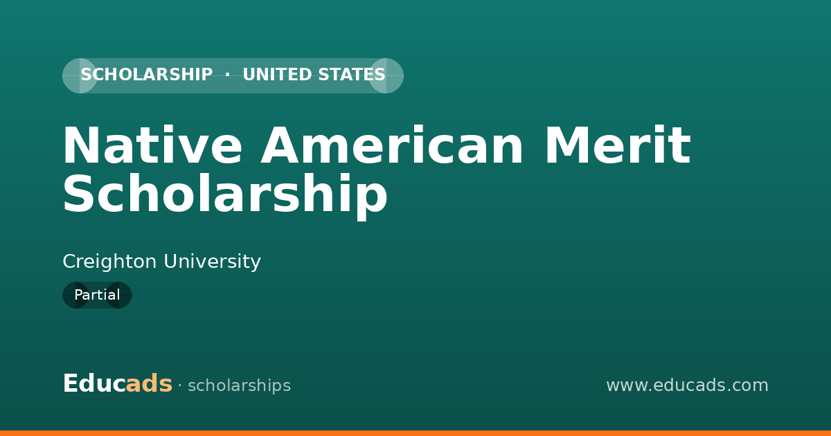Native American Merit Scholarship scholarship