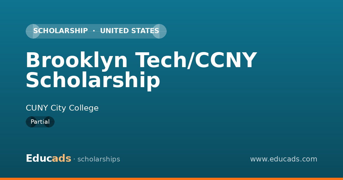 Brooklyn Tech/CCNY Scholarship scholarship