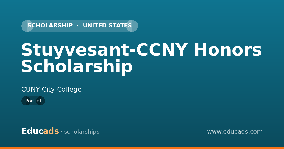 Stuyvesant-CCNY Honors Scholarship scholarship