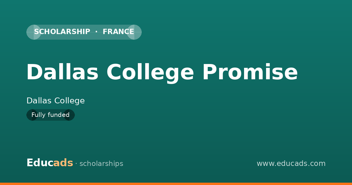 Dallas College Promise scholarship