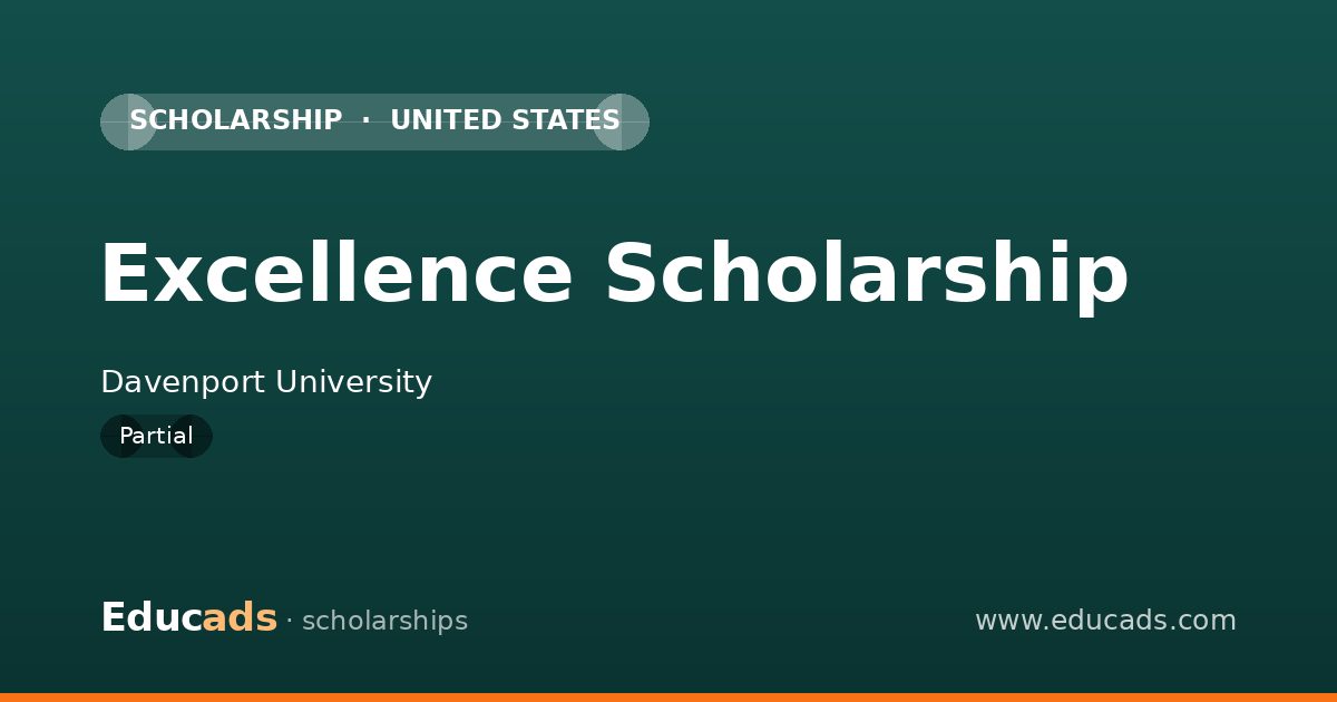 Excellence Scholarship scholarship