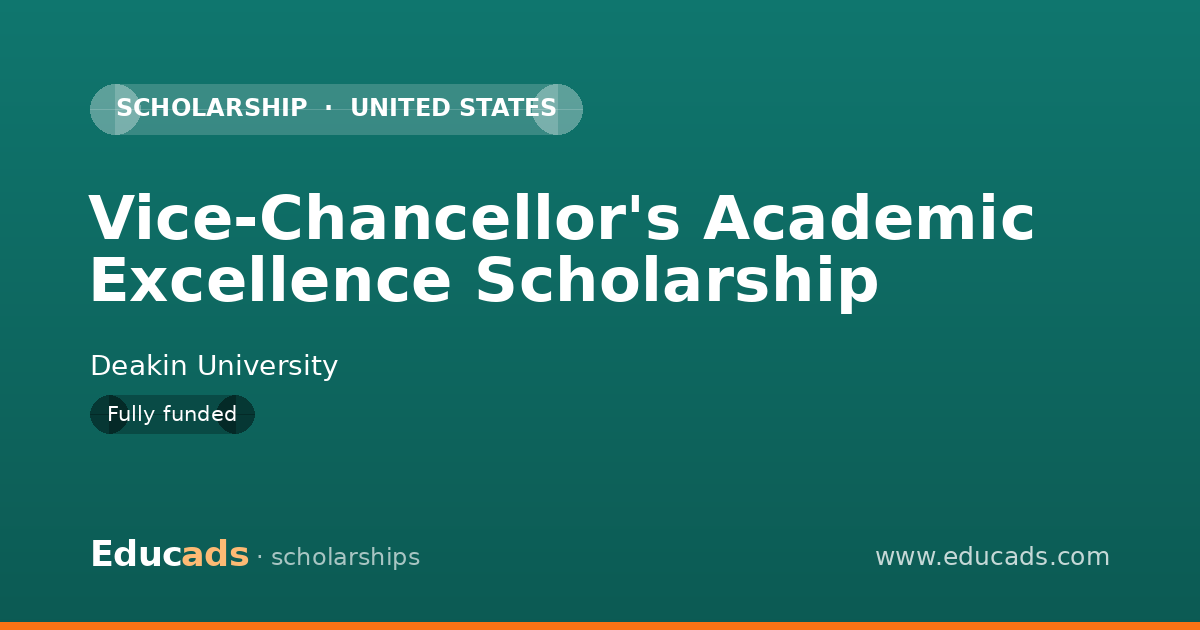 Vice-Chancellor's Academic Excellence Scholarship scholarship