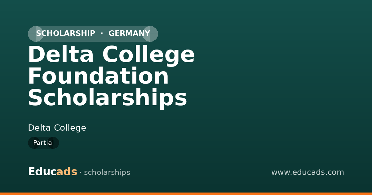 Delta College Foundation Scholarships scholarship