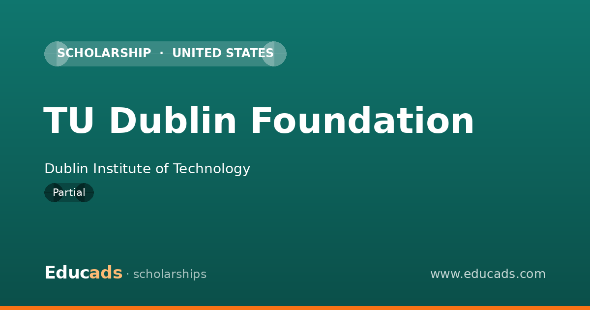TU Dublin Foundation scholarship