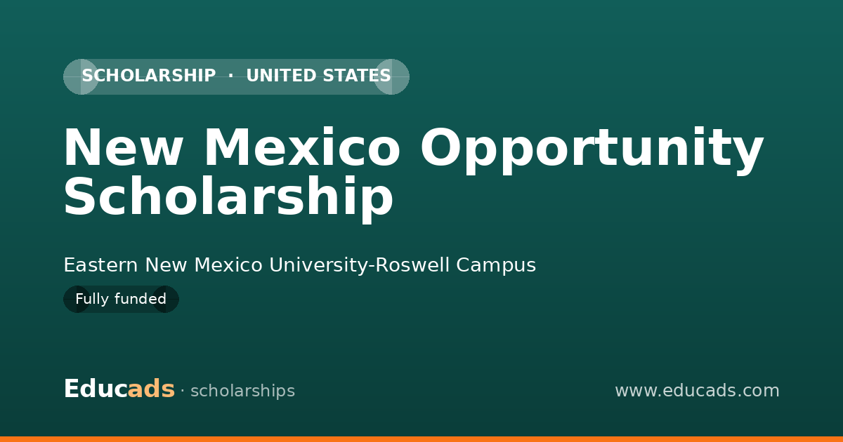 New Mexico Opportunity Scholarship scholarship