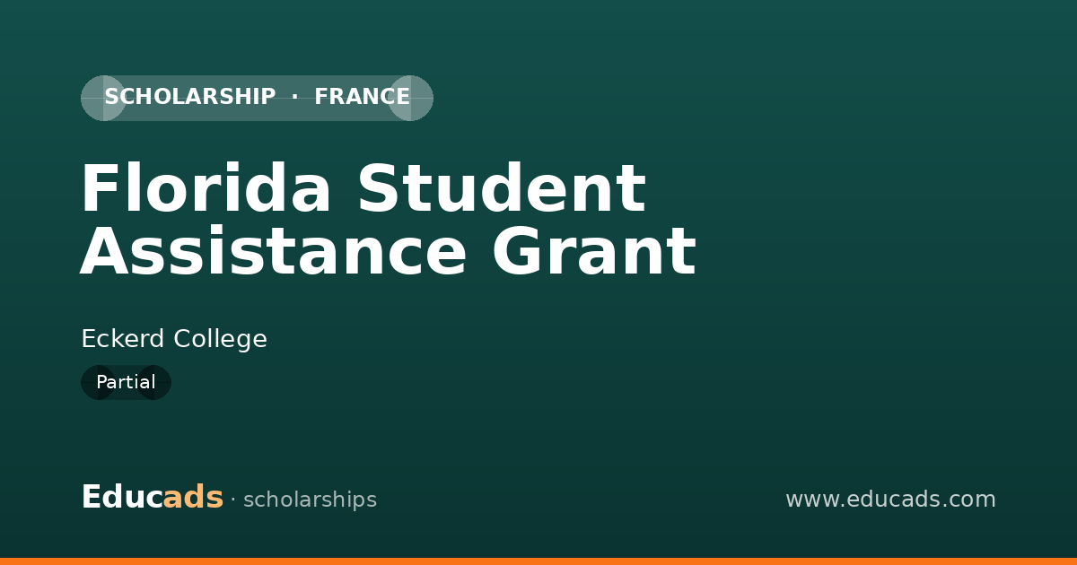 Florida Student Assistance Grant scholarship