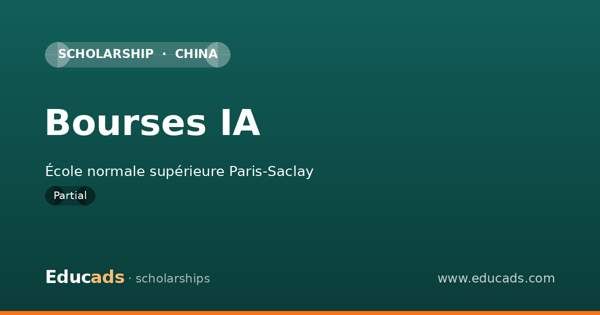 Bourses IA scholarship