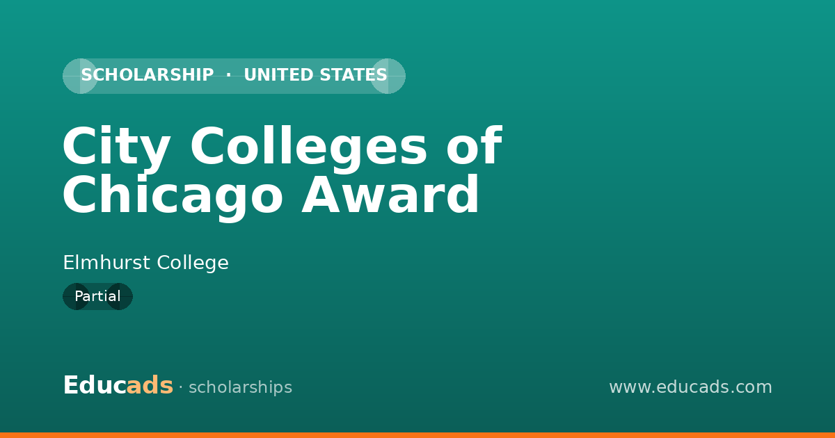 City Colleges of Chicago Award scholarship