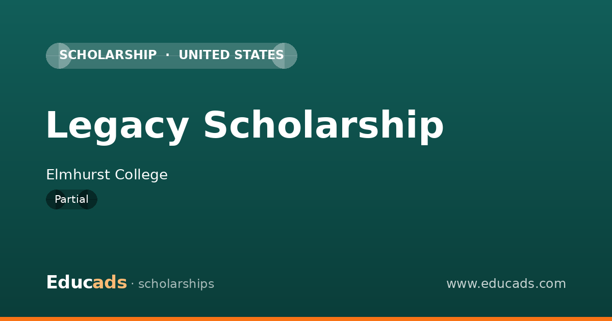 Legacy Scholarship scholarship