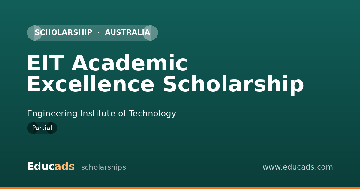 EIT Academic Excellence Scholarship scholarship