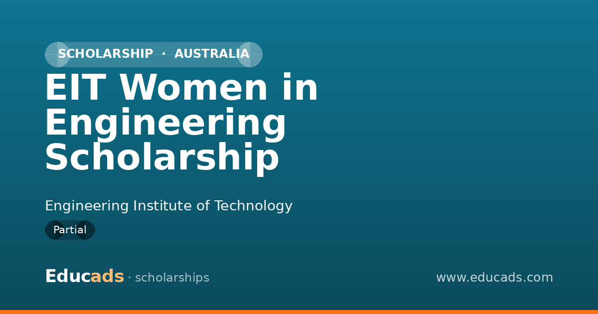EIT Women in Engineering Scholarship scholarship
