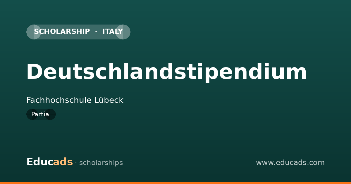 Deutschlandstipendium scholarship