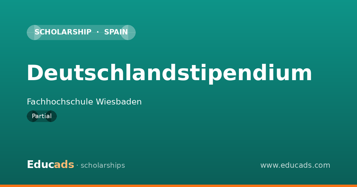 Deutschlandstipendium scholarship