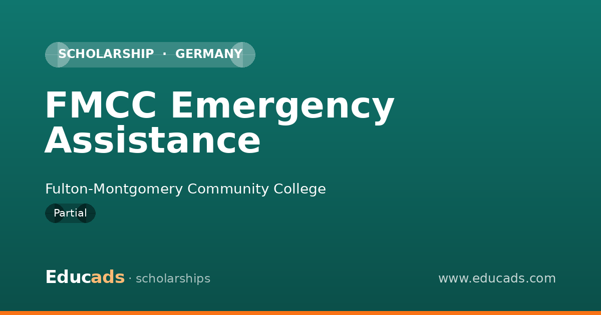 FMCC Emergency Assistance scholarship