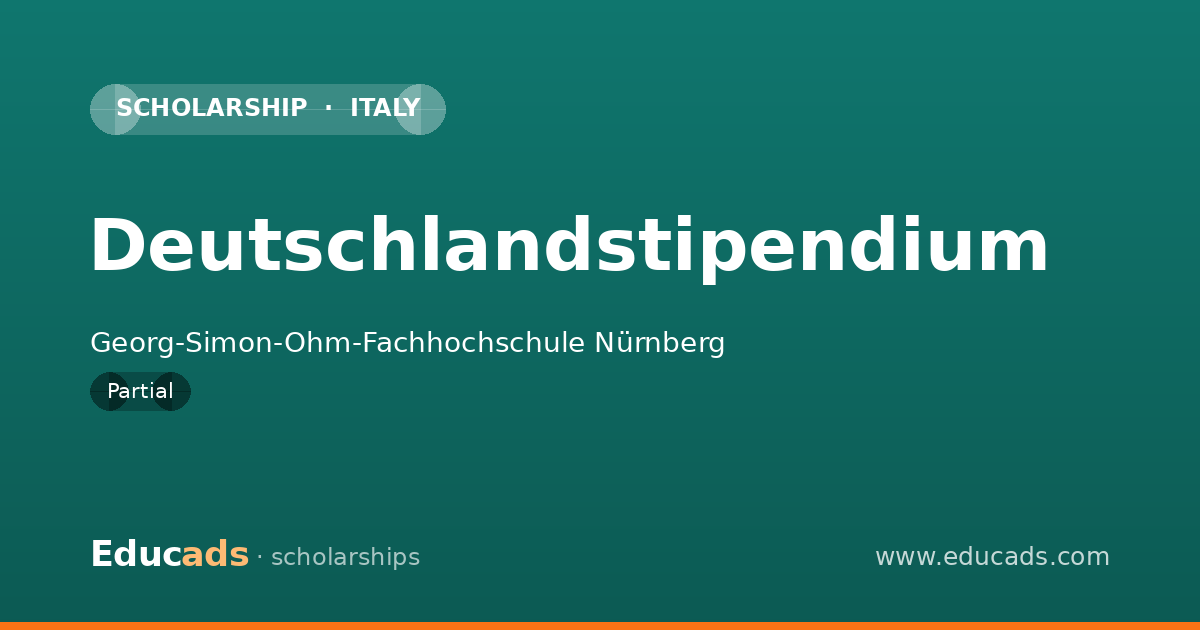 Deutschlandstipendium scholarship