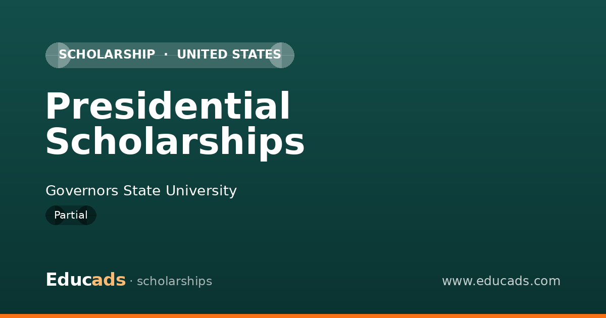 Presidential Scholarships scholarship