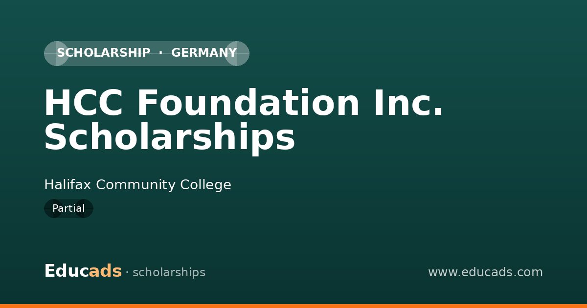 HCC Foundation Inc. Scholarships scholarship