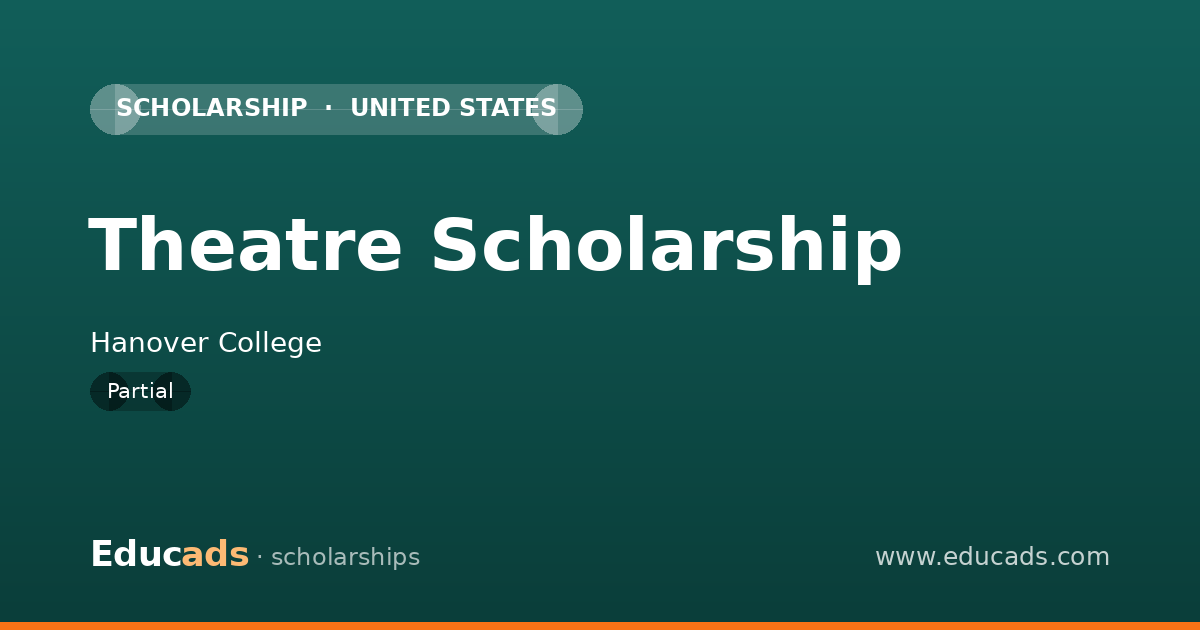 Theatre Scholarship scholarship