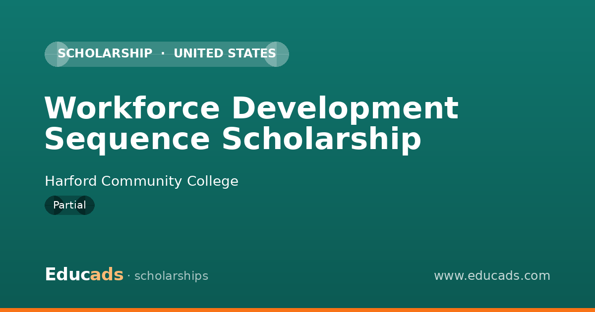 Workforce Development Sequence Scholarship scholarship