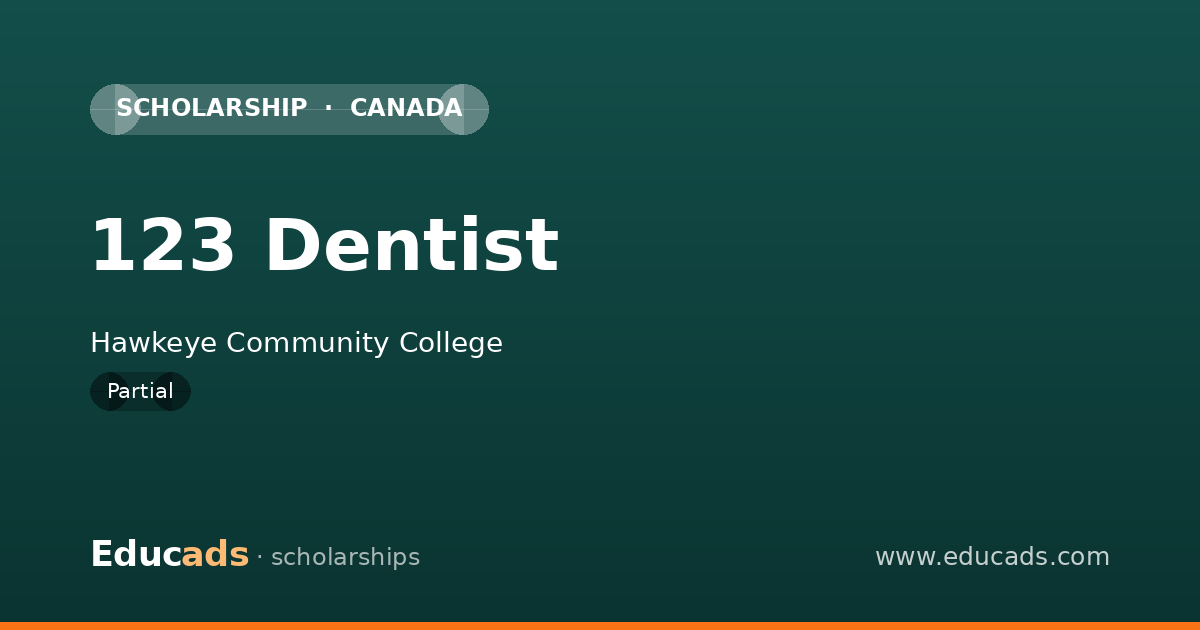123 Dentist scholarship