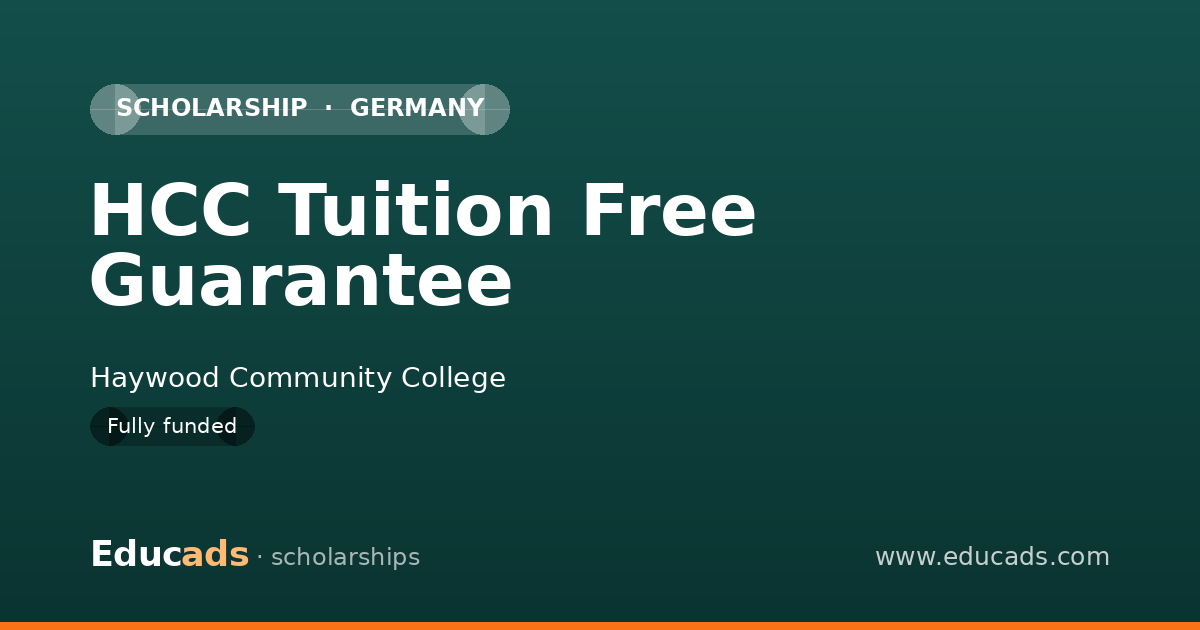 HCC Tuition Free Guarantee scholarship
