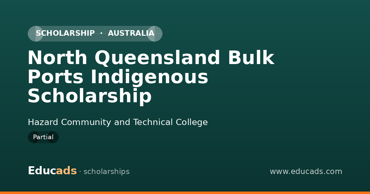 North Queensland Bulk Ports Indigenous Scholarship scholarship