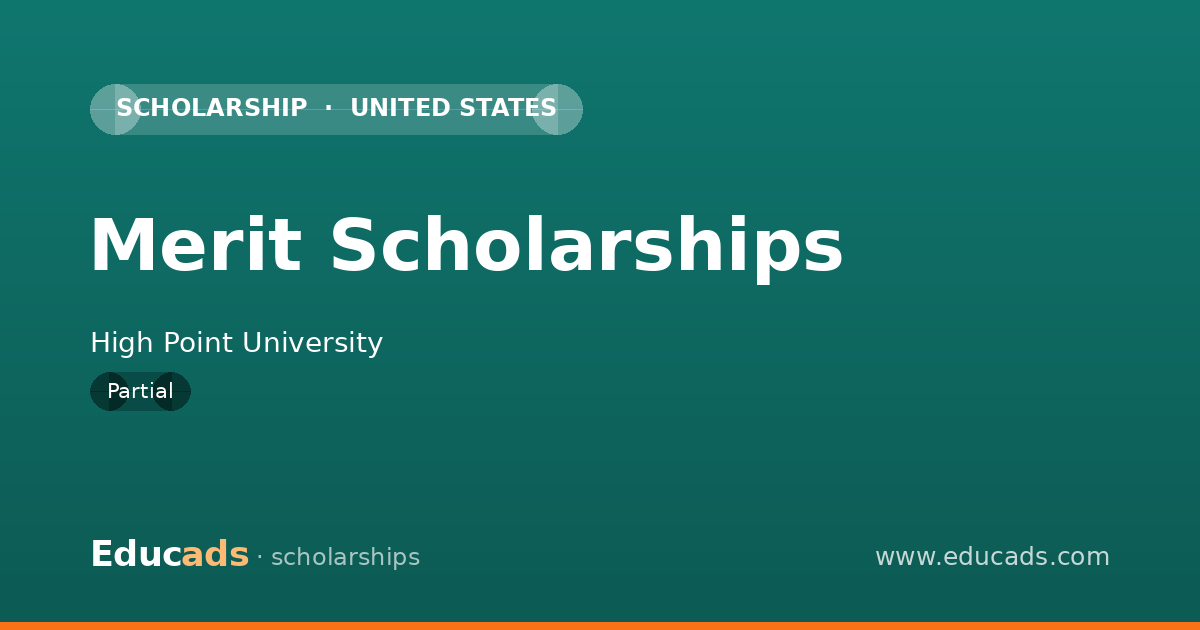 Merit Scholarships scholarship