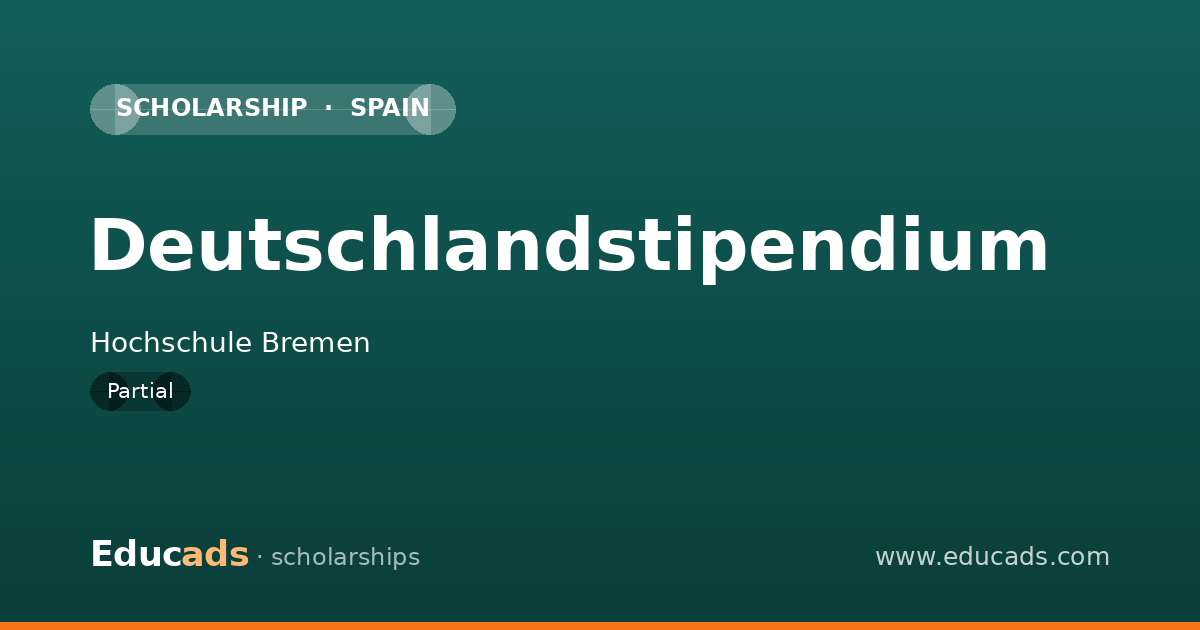 Deutschlandstipendium scholarship