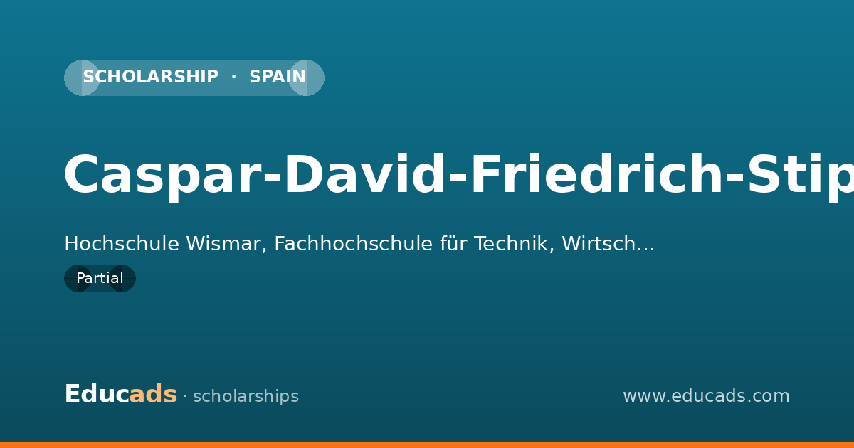 Caspar-David-Friedrich-Stipendium scholarship